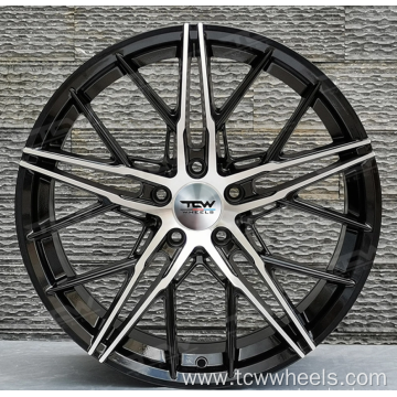 Alloy wheels for passenger cars